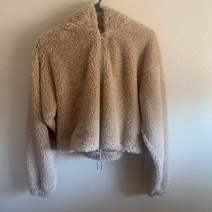 Bershka Feaux Fur Jacket